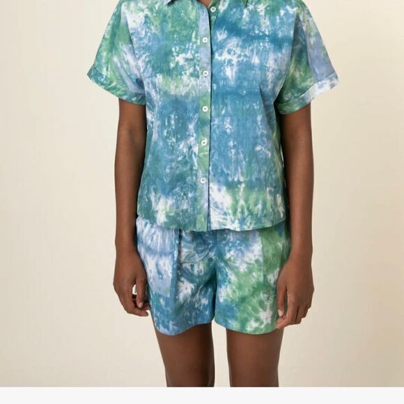 FRNCH Delhi‎ tie dye shorts size medium nwt - Picture 9 of 11